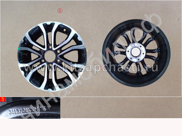 Диск колесный R18 HAVAL H5 2рест 3113101XKM05A