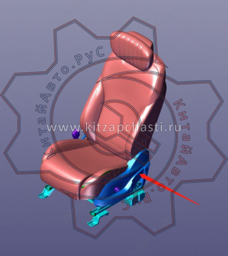 Левая переднебоковая панель отделки EXEED VX FL 402013539AA