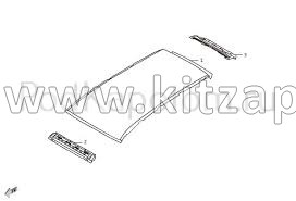 Панель крыши HAVAL F7x 5701300XKQ00A