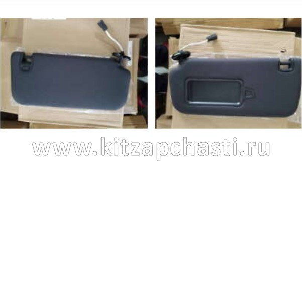Козырек солнцезащитный левый черный  Knewstar 001  6015537800742