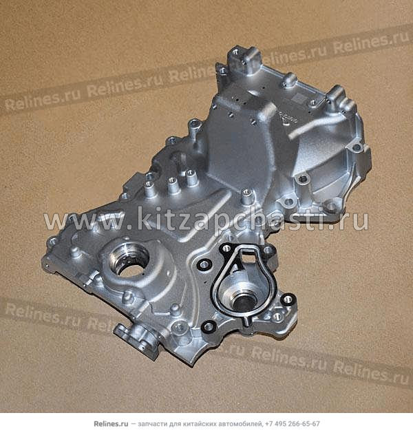 Крышка цепи с масляным насосом в сборе Chery Tiggo 3X E3T101011010